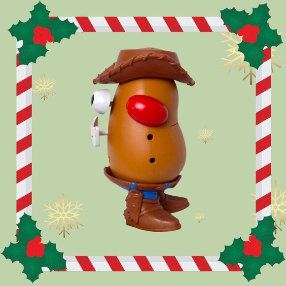 Vintage Mr. Potato Head Cowboy Toy Figure With Accessories Collectable - Picture 4 of 5